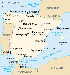 Карта Испании